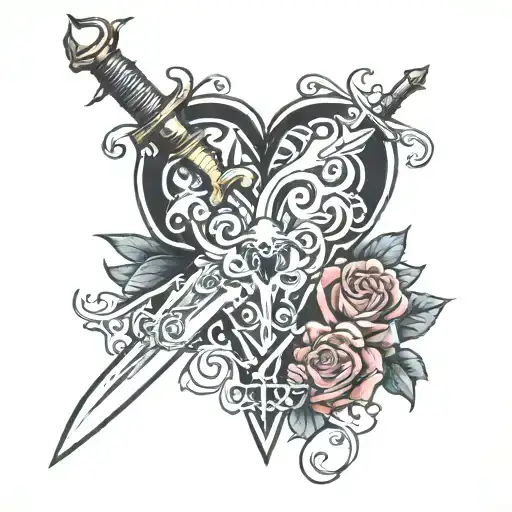 Dagger And Heart