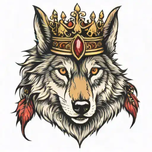 Wolf King Crown