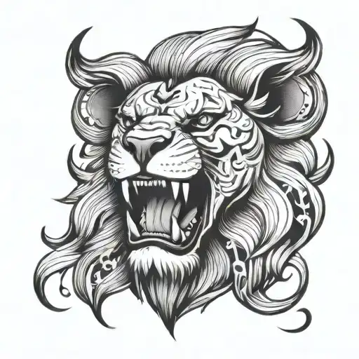 Mouth Closed Lion
