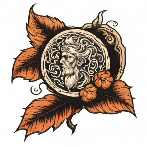 Luarel Leave Band Around Bicep Men