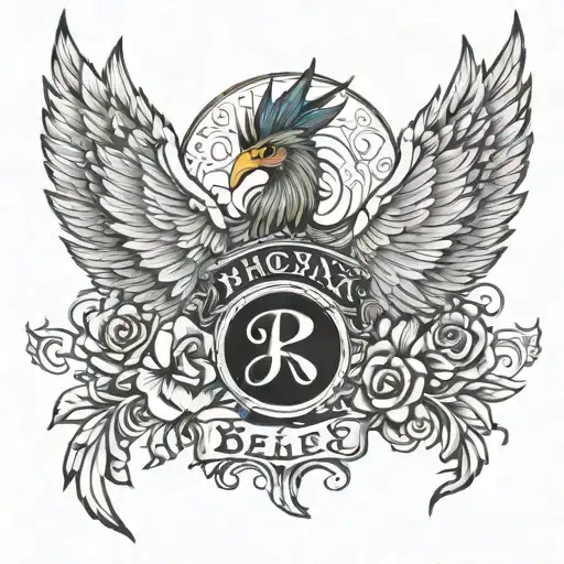 Phoenix On Armband Along With Believe Written