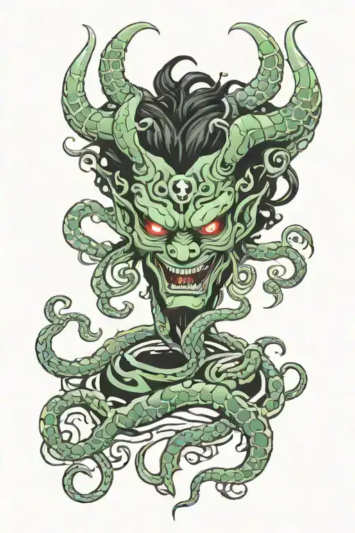 Oni Mask Medusa