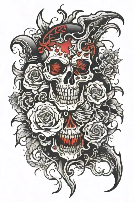 Bloodlust With Dark Background