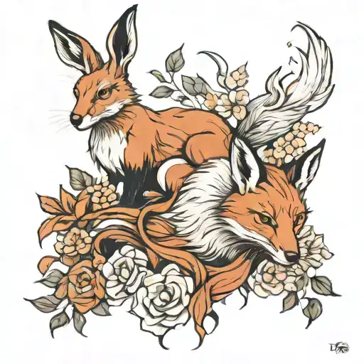 Hare And Fox