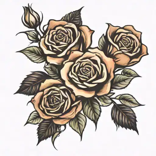 Roses Dark For Cover