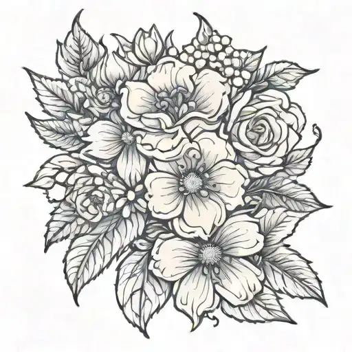 Birth Flower August September December November March