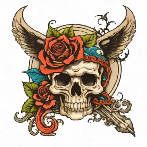 Jack Card American Trad Tattoo Design