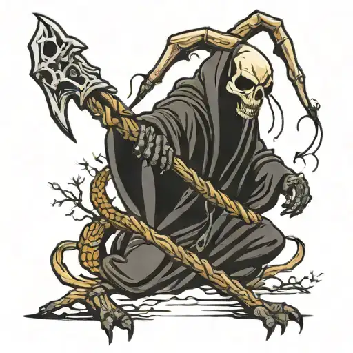 Scorpion Rabbit Grim Reaper