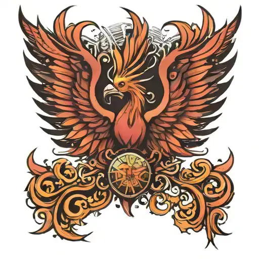 Phoenix Rising Frm The Letters Kmet