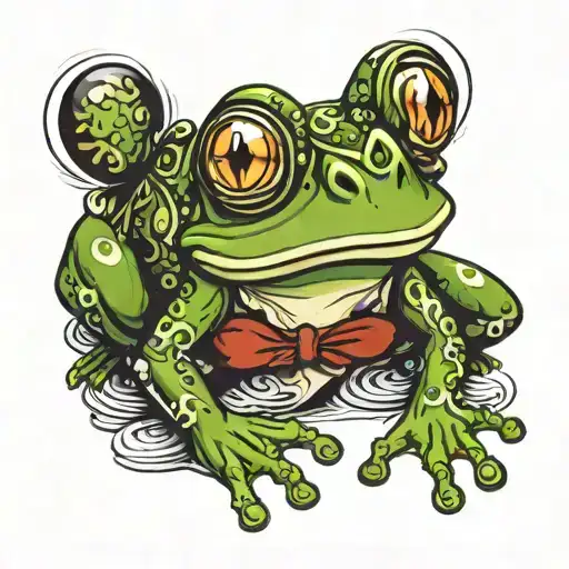 Frog Dressed Up