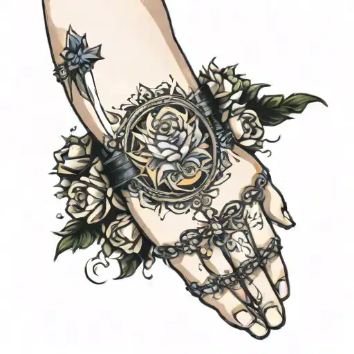 Bracelet On Hand In Bts Style