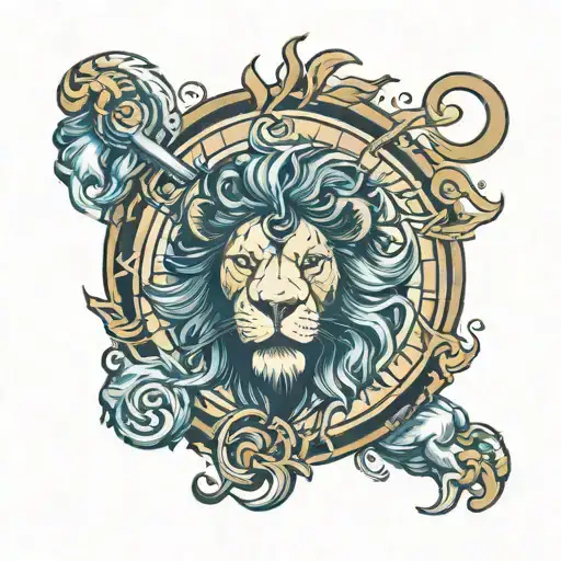 Lion And Aries Zodiac Sign