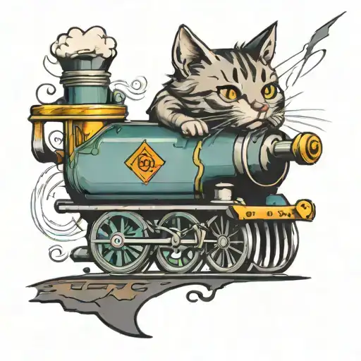 Train Cat