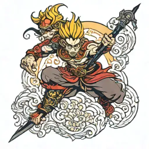 Sun Wukong Back