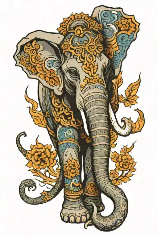 Elephant With All Seeing Eye