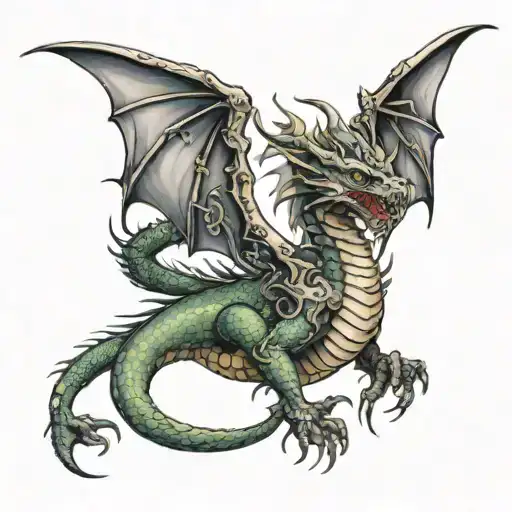 Dragon From House Of The Dragon