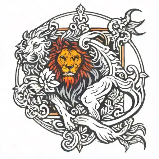Lion Cross