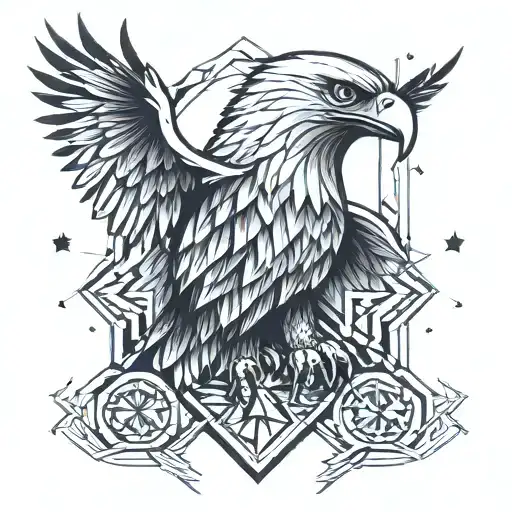 Geometric Design Ft Eagle