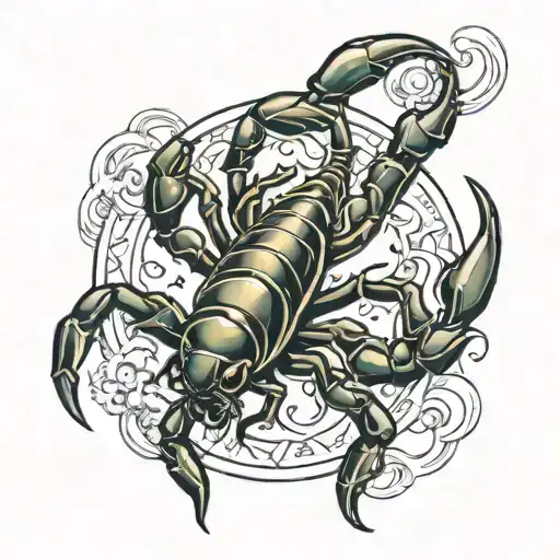 Scorpion And Scorpion's Sign