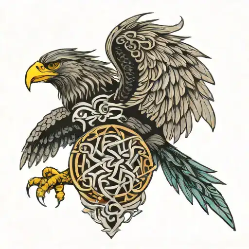 Celtic Hawk Fighting