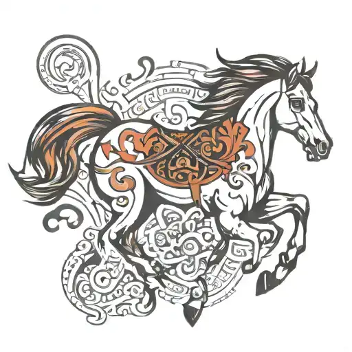 Horse Symbol Combined