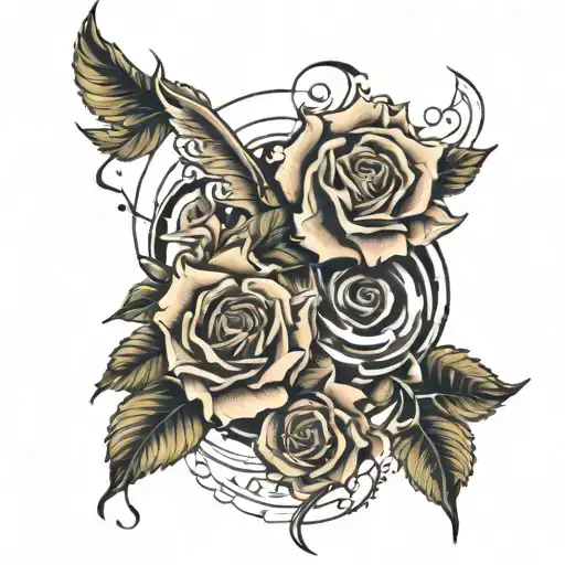 Meaningful Wordings Tattoo Design