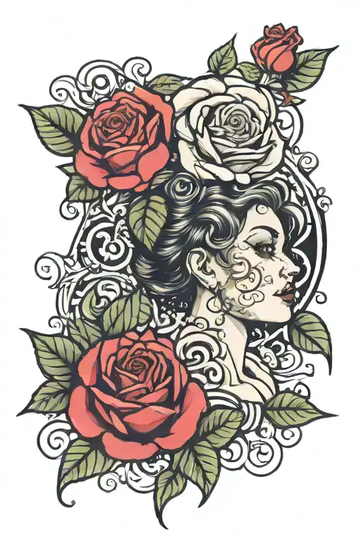 Rose With Celia In The Middle