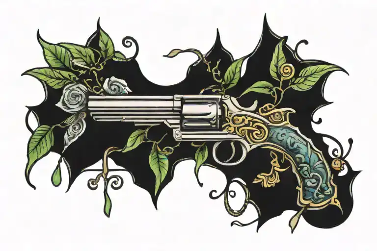 Gun And Money Tree Growing