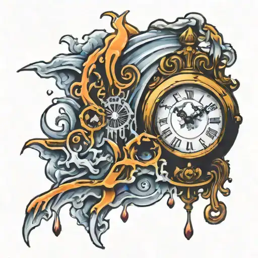 Melting Clock