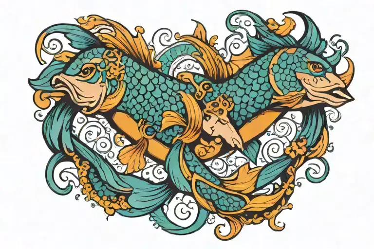 Queen Pisces Symbol