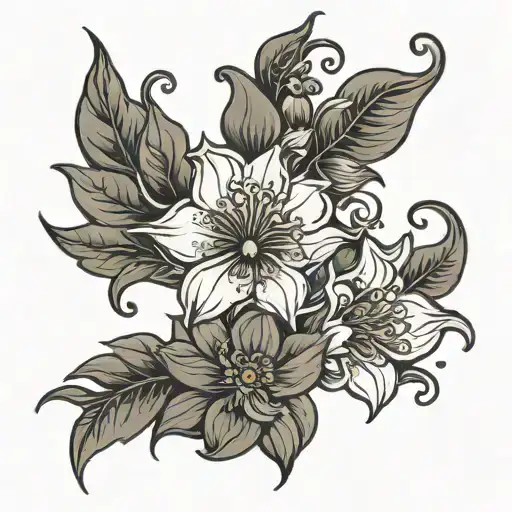 February March August Birth Flower