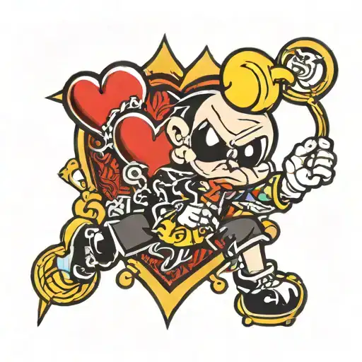 Richie Rich Symbol With Heart