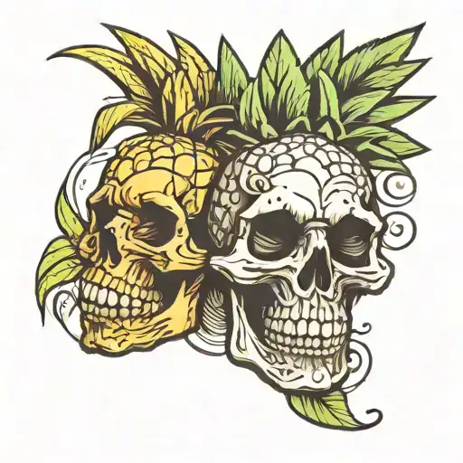 Pineapple Skull