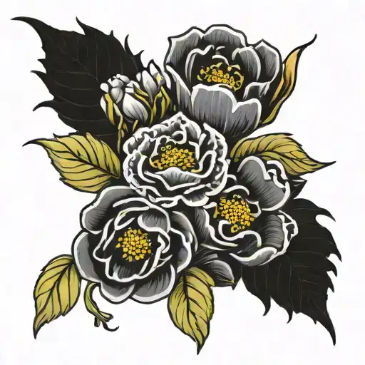 Birth Flower Bouquet April August April March