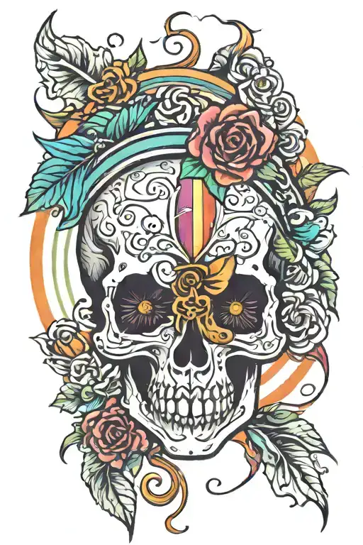 Skull And Rainbows