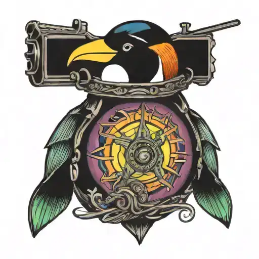 Penguin Northern Lights Gun