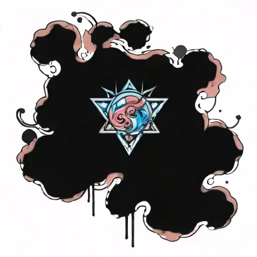 Born Sick Bisexual Watercolor