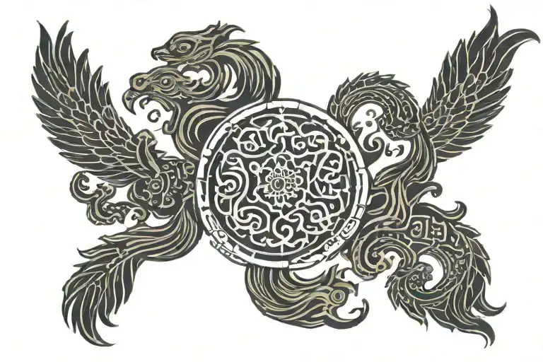 Homa The Ancient Persian Symbol