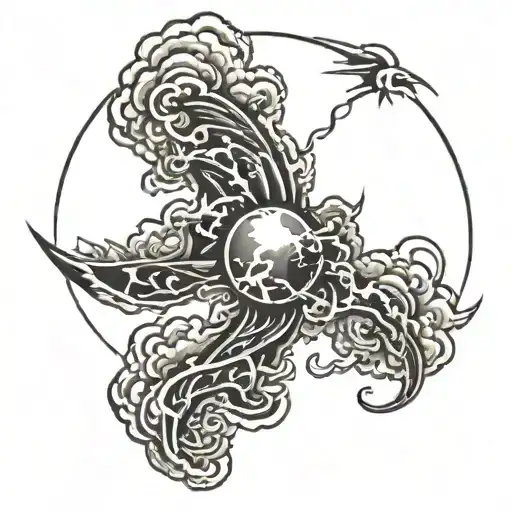 Black Thunder Clouds