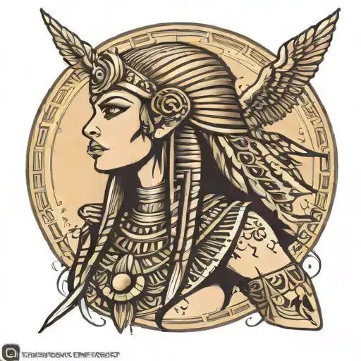 Egyptian Goddess Warrior