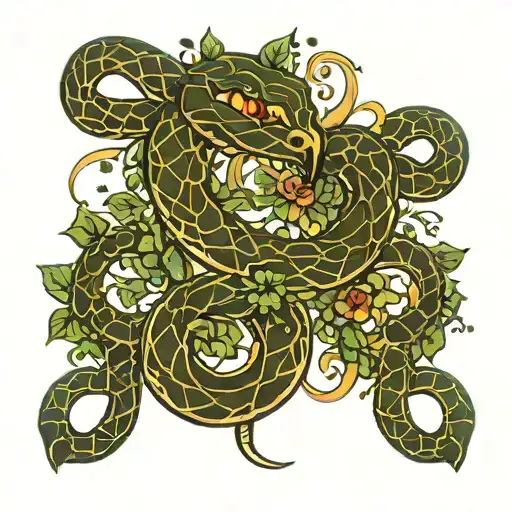 Snake And Ivy Taylor Swift Inspired