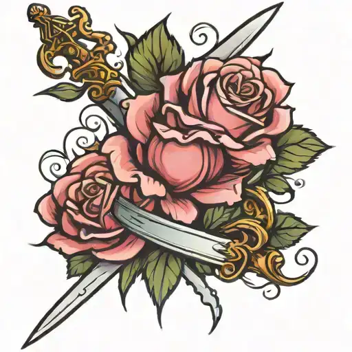 Rose And Sword