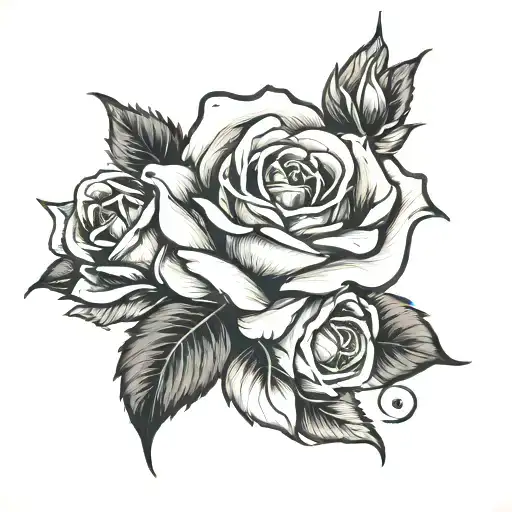 Rose Detail The Woman