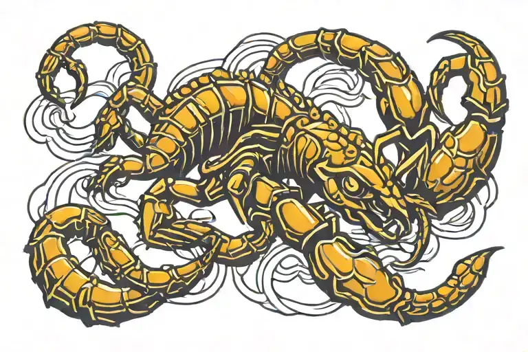 Scorpion Intertwined