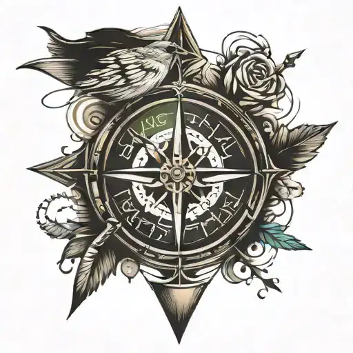 Arrow And Compass
