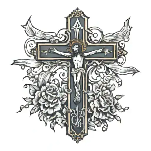 Three Crosses Jesus Cross