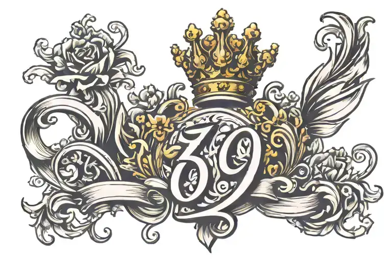 Number With Crown