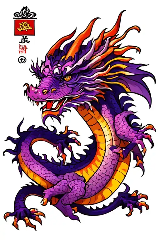 Purple Dragon