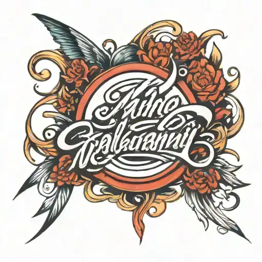 Calligraphy Style Lettering Mn