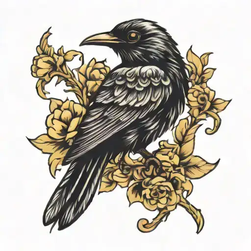 Small Black Bird Spirit Guide